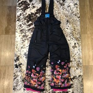 Kids snow overalls